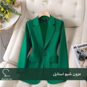 استایل کت بلیزر و کفش کتانی
